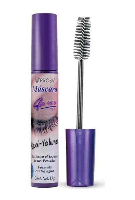 Prossa Maxi-Volume Beauty Bundle - 3-in-1 Mascara, Eyeliner & Lash Growth Oil Set for Long Lashes | Perfect for Daily Makeup & Nighttime Lash Care Routine
