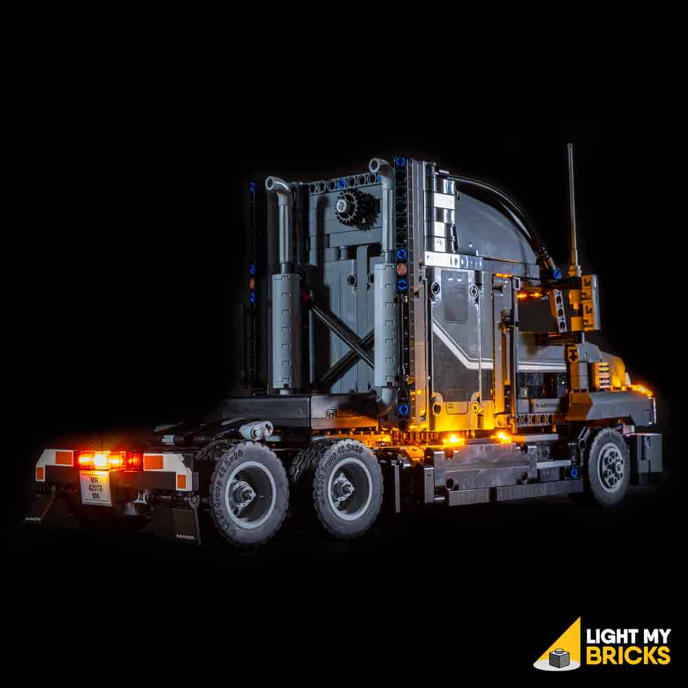 LEGO Mack Anthem #42078 1.0 Light Kit - LED Lighting Set for LEGO Trucks - Perfect for Night Displays & Model Showcases