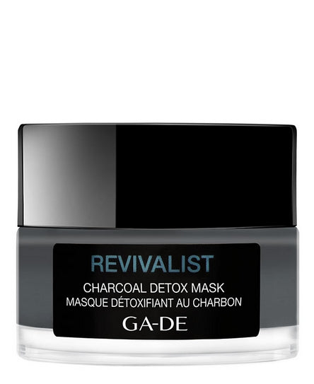 Revivalist Charcoal Detox Mask - Deep Cleansing & Pore Minimizing Face Mask for Acne & Blackheads | Perfect for Oily & Combination Skin | At-Home Spa & Self-Care Routine