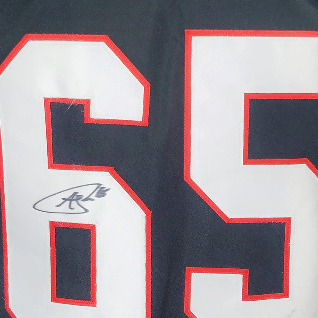 Authentic Andrew Shaw Signed Chicago Blackhawks Hockey Jersey with JSA COA - Perfect for Collectors, Fans & Sports Memorabilia Displays
