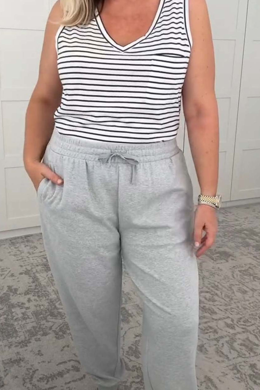 Reset Trackpants - Grey Marle Joggers for Men | Comfortable Casual Lounge Pants for Home, Gym & Running