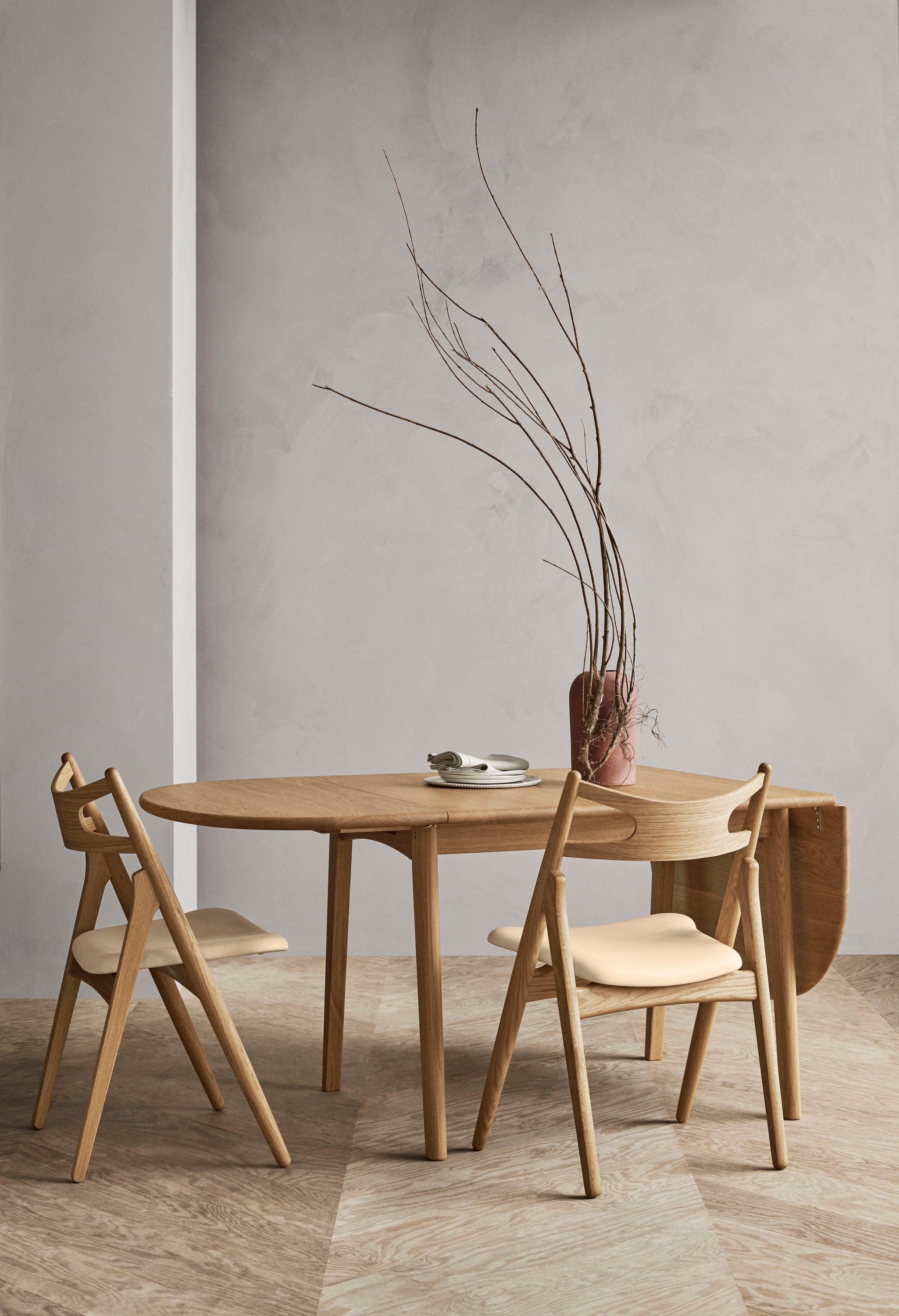 Ch002 Modern Dining Table - Elegant Wooden Kitchen Table for Home & Restaurant Use | Perfect for Dining Rooms, Kitchens, and Cafes