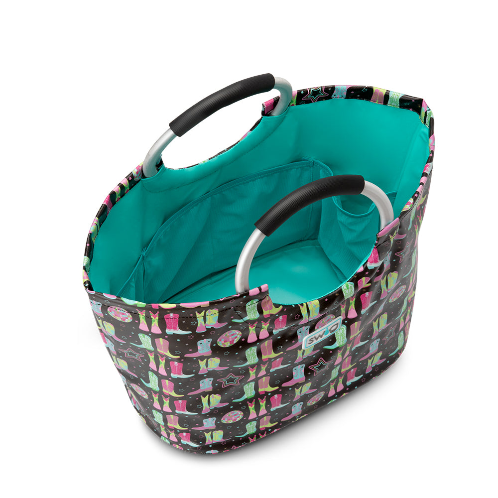 Disco Cowgirl Loopi Tote Bag - Trendy Western Style Shoulder Bag for Women | Perfect for Music Festivals, Concerts & Night Out