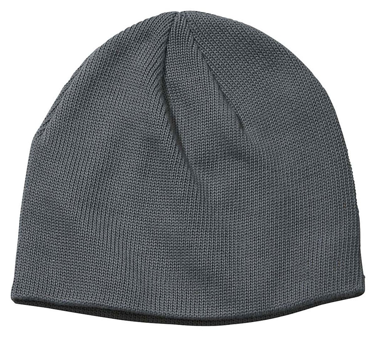 Econscious Organic Cotton Beanie - One Size, Charcoal Gray - Eco-Friendly Winter Hat for Men & Women - Perfect for Outdoor Activities, Skiing, and Cold Weather