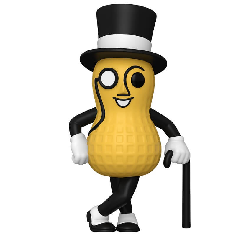 Funko Pop! Mr. Peanut Vinyl Planter Figure - Ad Icons Collection #107 - Unique Home & Office Desk Decor for Peanut Lovers & Collectors