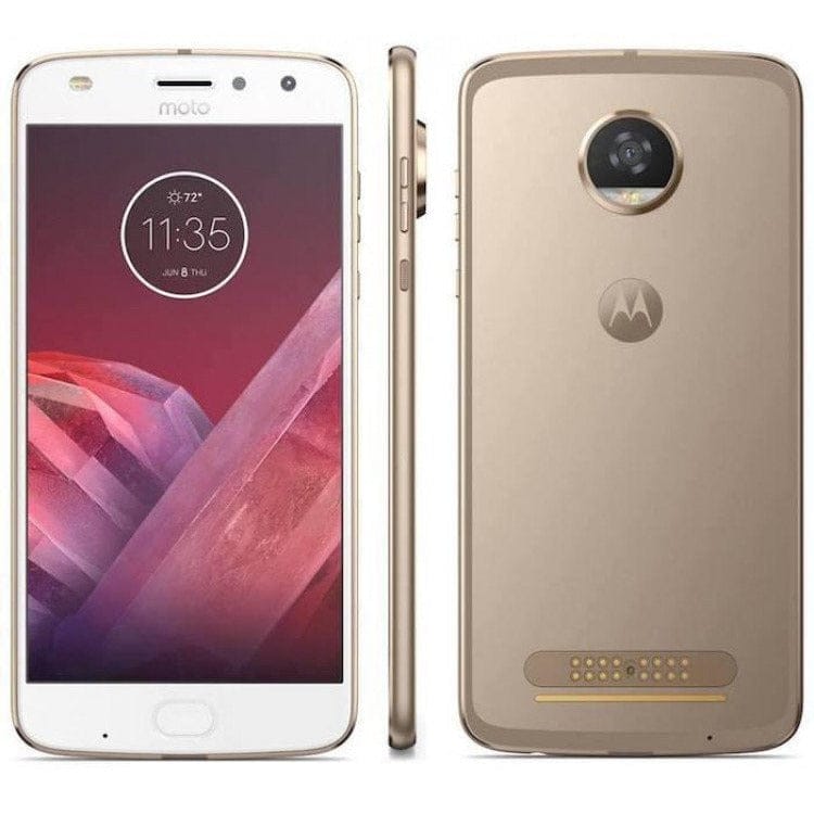 Motorola Z2 Force XT1789-01 64GB Fine Gold Verizon Unlocked Smartphone - Premium Android Phone for Business & Travel