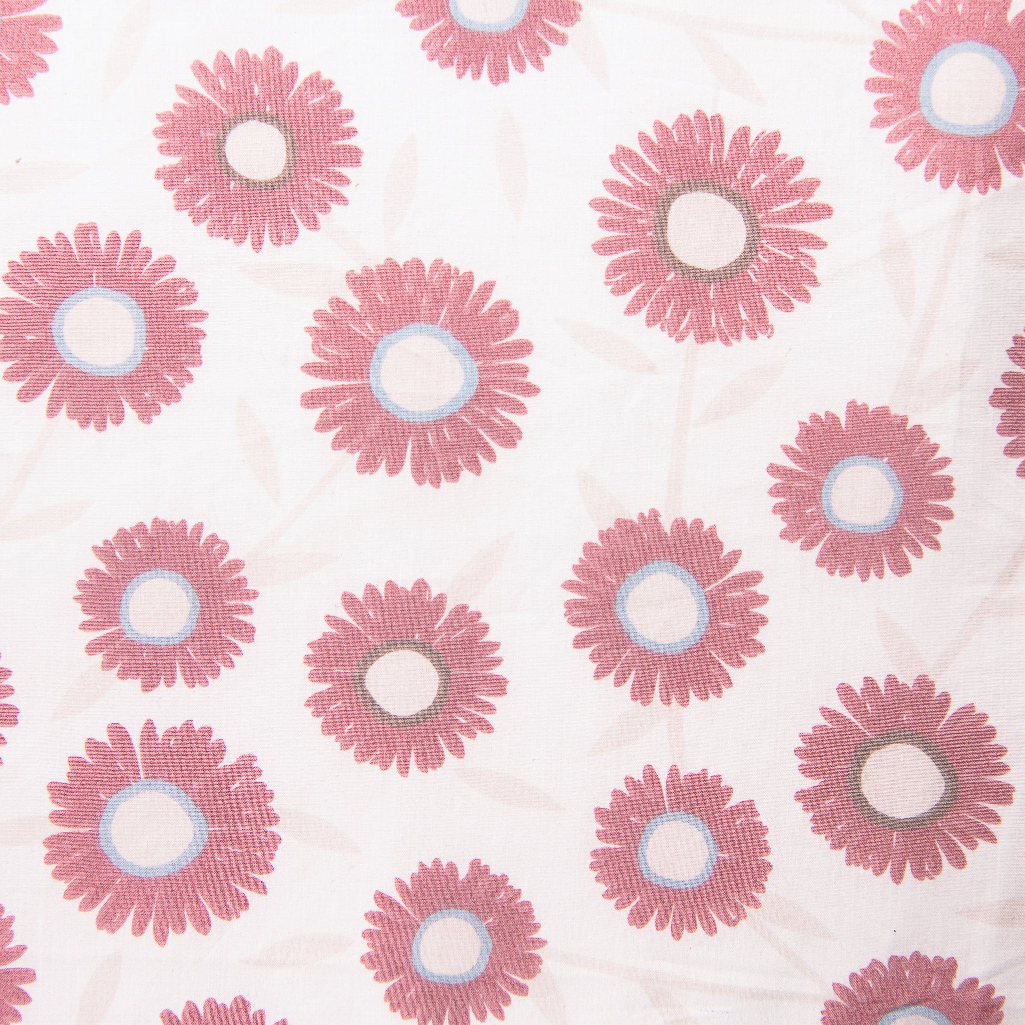 Lily Floral Small Pillowcase Set - Soft & Breathable Cotton Bedding for Kids, Teens & Adults - Perfect for Home, Dorm & Travel Use