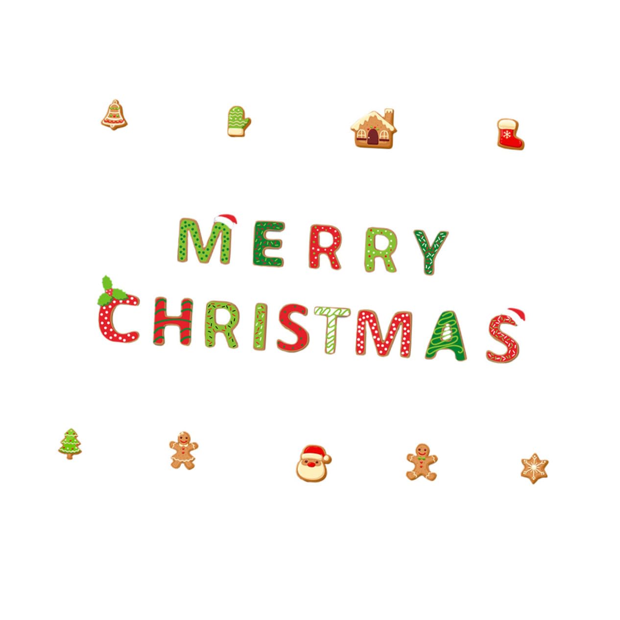 Kisangel Magnetic Stickers for Fridge - 1 Set Christmas Refrigerator Magnets with Adorable Cartoon PVC Design - Perfect for Home, Office & Holiday Decorations