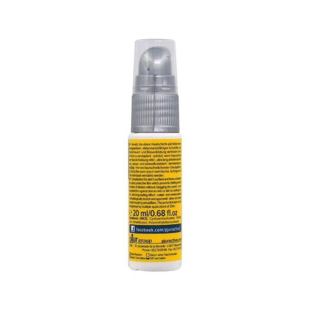 Pjur Active 2skin Anti-Chafing Gel for Men & Women - 20ml Travel Size - Prevents Thigh Chafing & Skin Irritation - Ideal for Running, Hiking & Sports Activities