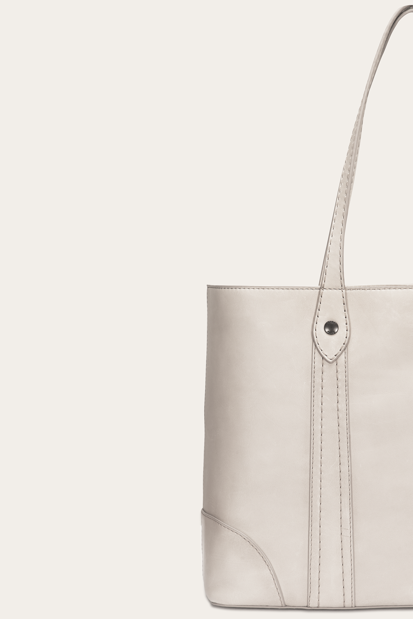 Melissa Nude Leather Shopper Tote Bag for Women - Stylish & Spacious Handbag for Work, Travel & Everyday Use