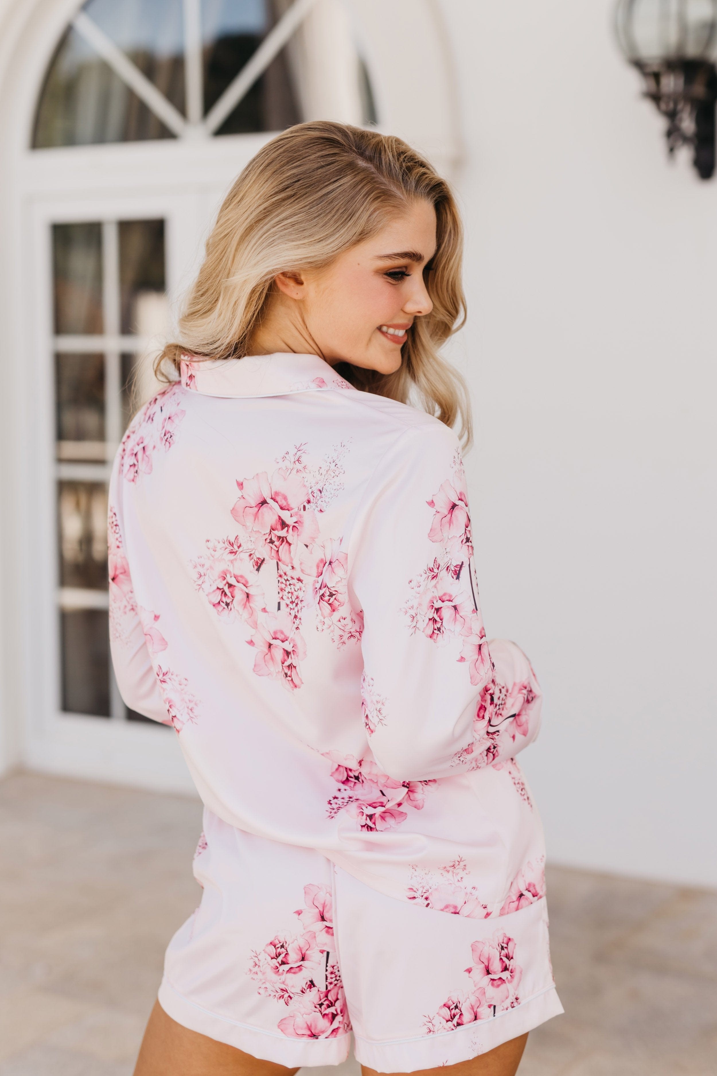 Romi Floral Printed Pajama Set for Women - Soft & Comfortable Sleepwear - Perfect for Lounging, Bedtime & Relaxation