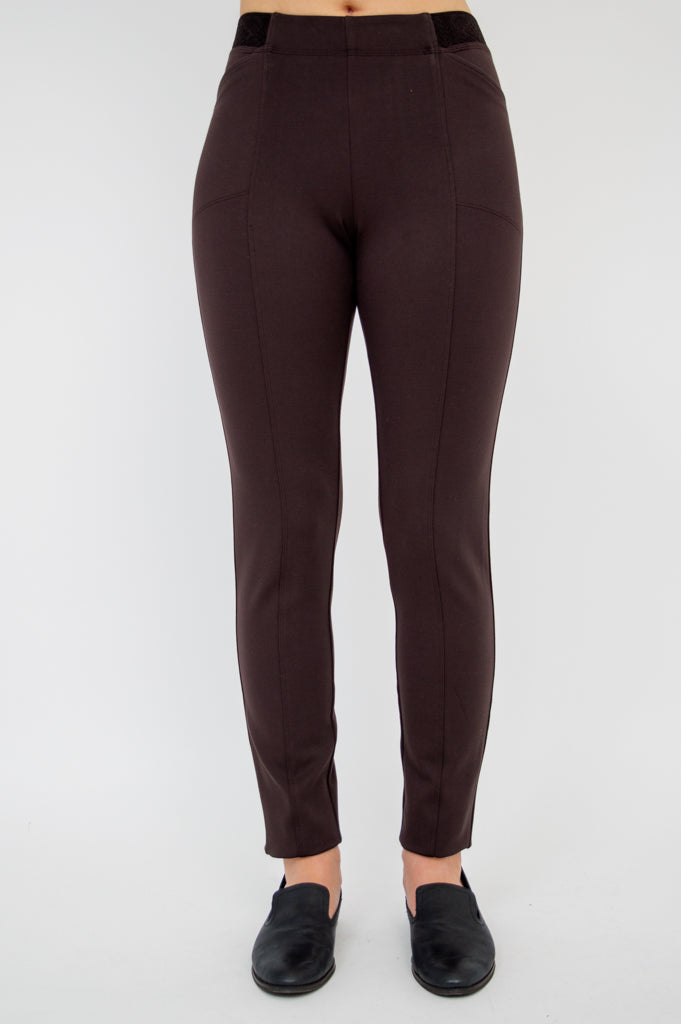 Nadia Women's Modal Coffee Pant - Soft Stretch Lounge Pants for Yoga, Sleep & Home Comfort