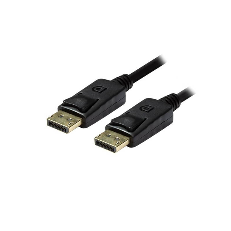 Premium Dynamix DisplayPort 1.2 Cable - 0.5M Gold-Plated Connectors for 4K@60Hz - Perfect for Gaming, Home Theater & Office Workstations