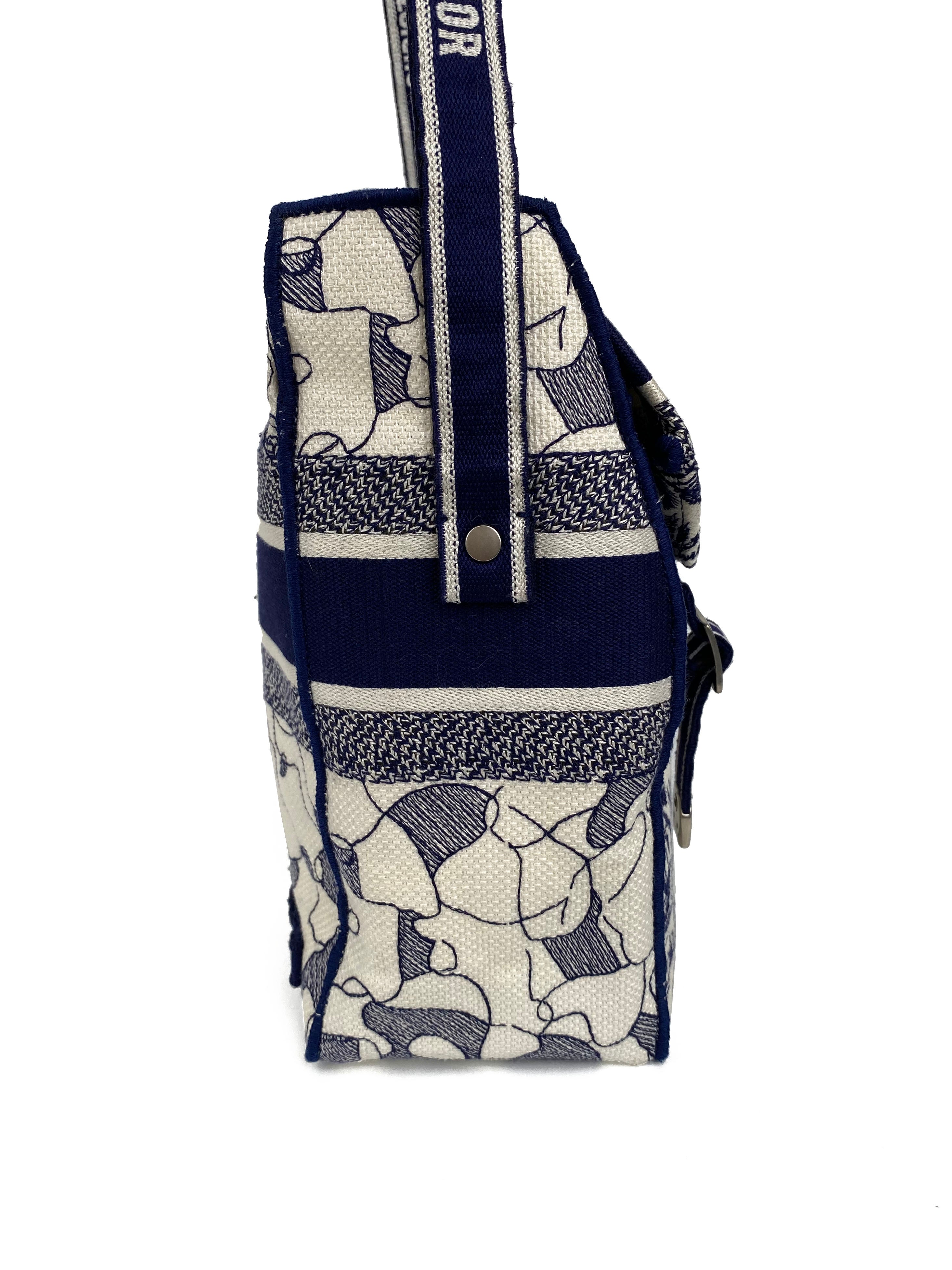 Dior Diorcamp Atlas Messenger Bag for Men & Women - Stylish Crossbody Shoulder Bag for Travel, Work & Everyday Use