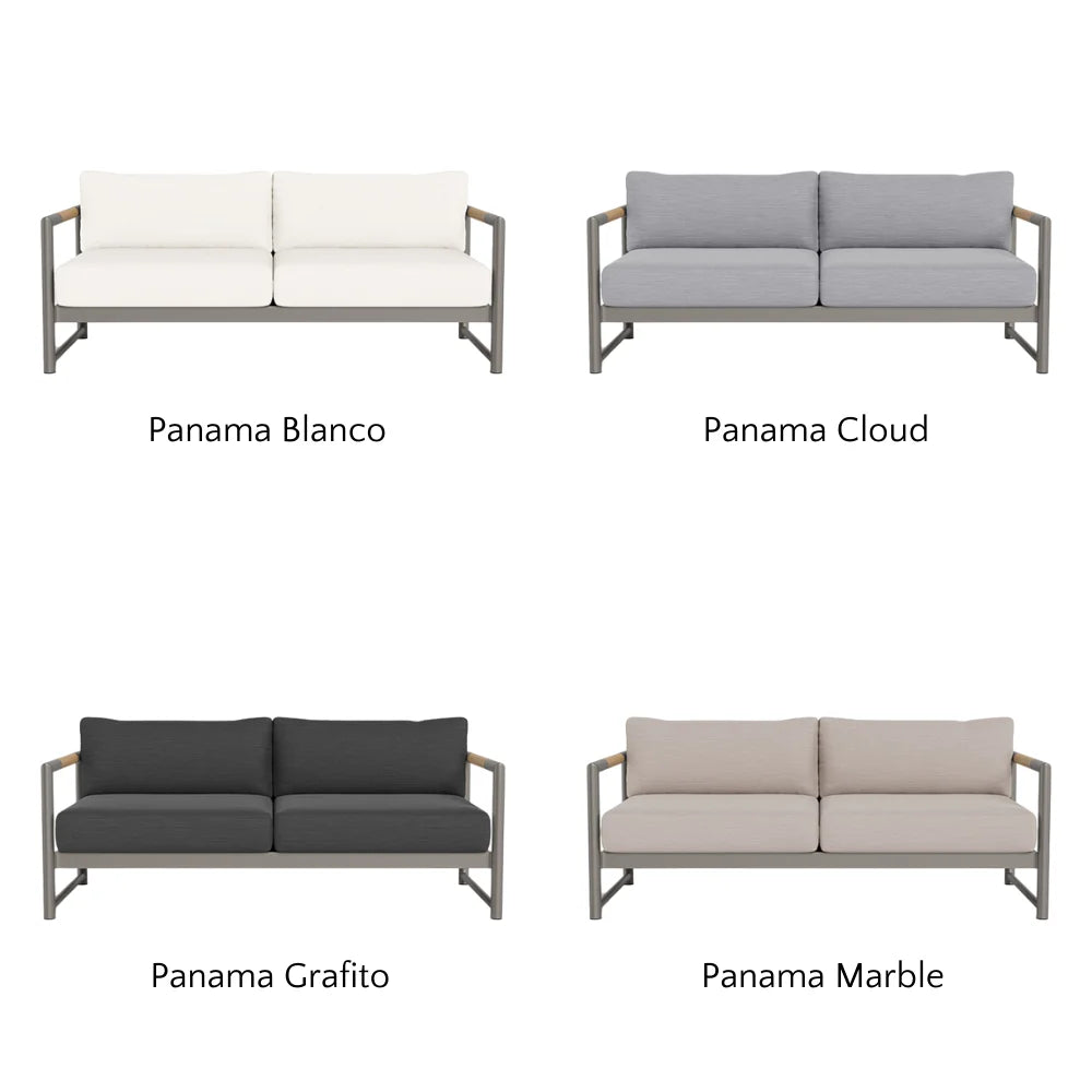 Breeze XL Outdoor 2-Seat Sofa Set - Waterproof Patio Furniture for Garden, Backyard, Poolside & Balcony Relaxation