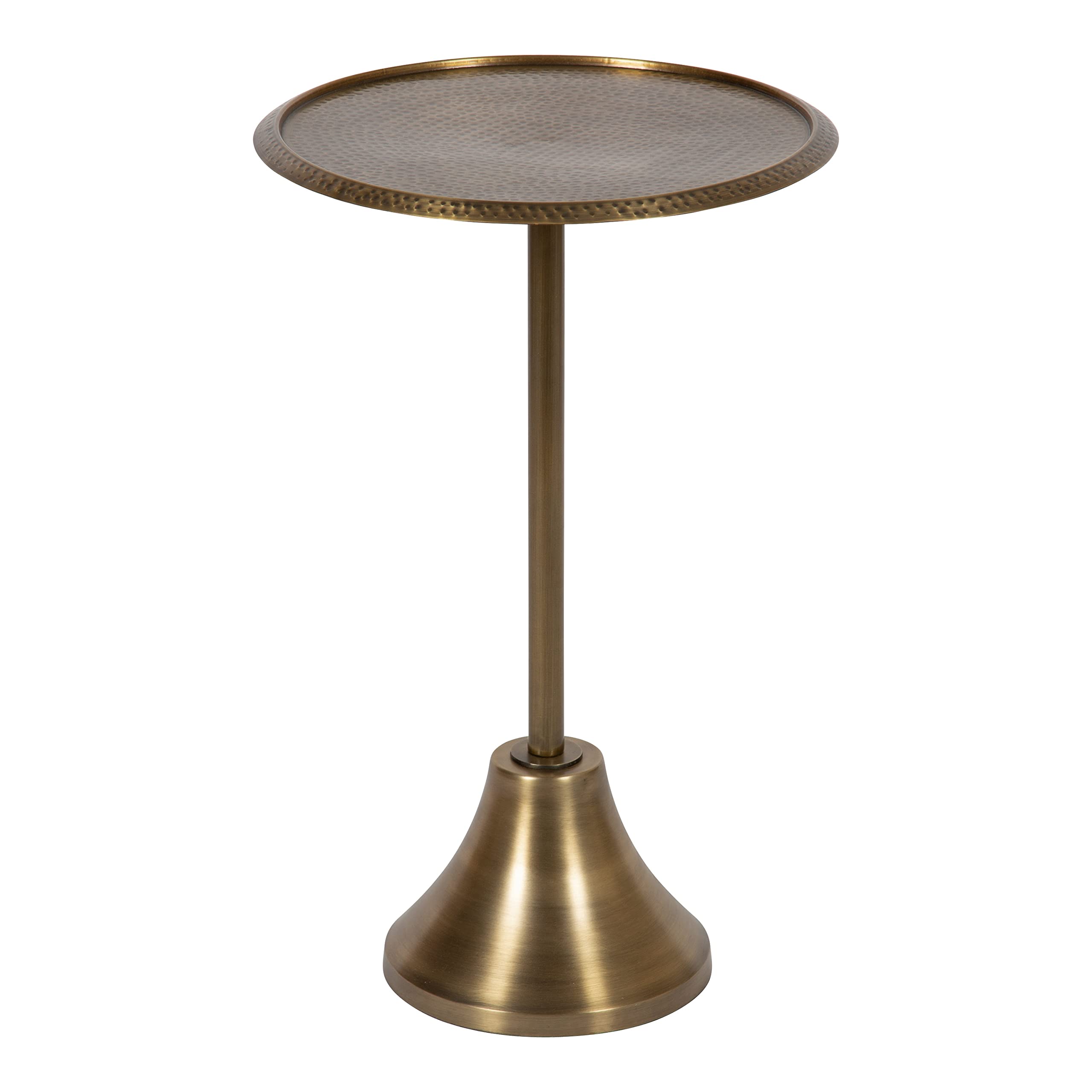 Kate and Laurel Sanzo Modern Round Pedestal Side Table - 15