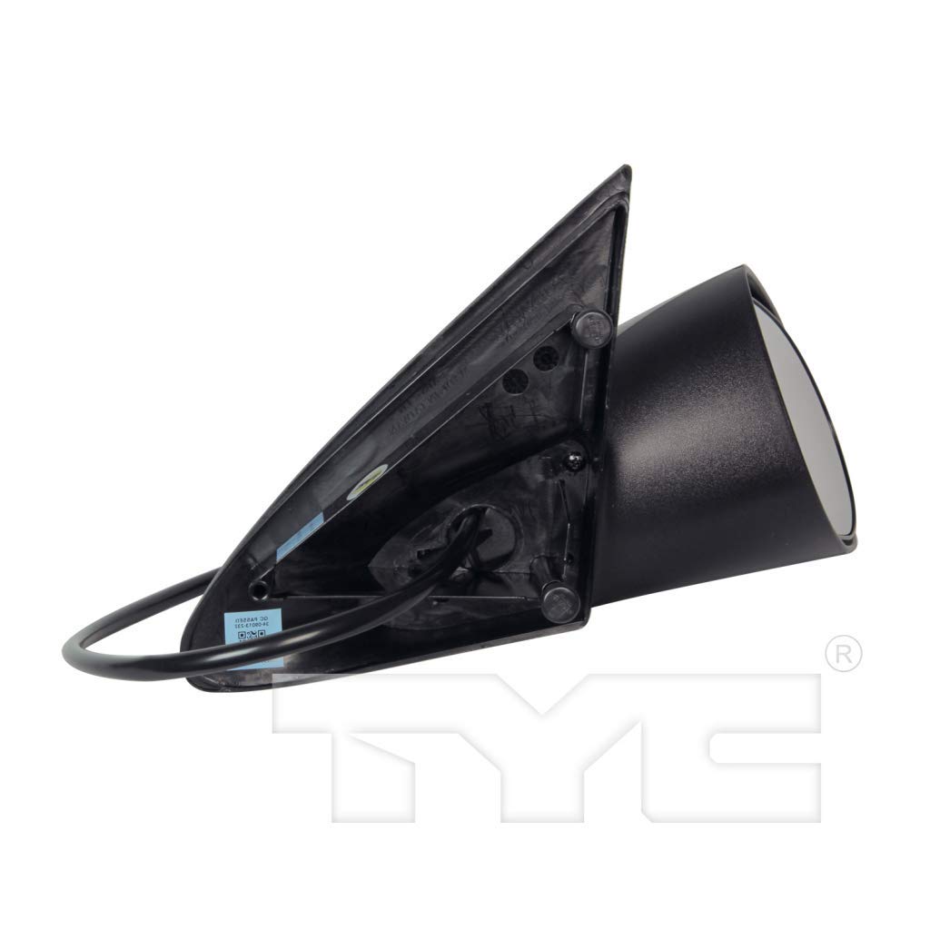 1999-2001 Chrysler LHS Right Passenger Side Power Door Mirror - Textured Black Non-Heated Fixed Non-Folding Replacement for 4574606AE CH1321182 | Perfect for Parking Safety & Blind Spot Visibility