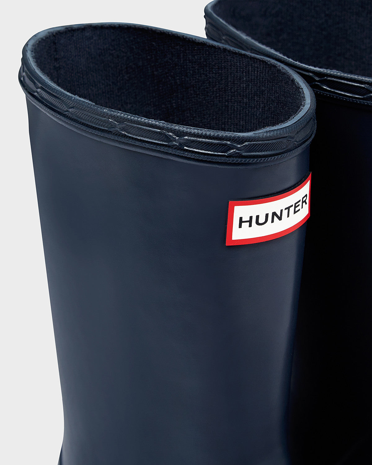 Hunter Original Kids First Matte Rain Boots - Navy Blue Waterproof Rain Boots for Boys & Girls - Perfect for Puddle Jumping, Outdoor Play & Rainy Day Adventures