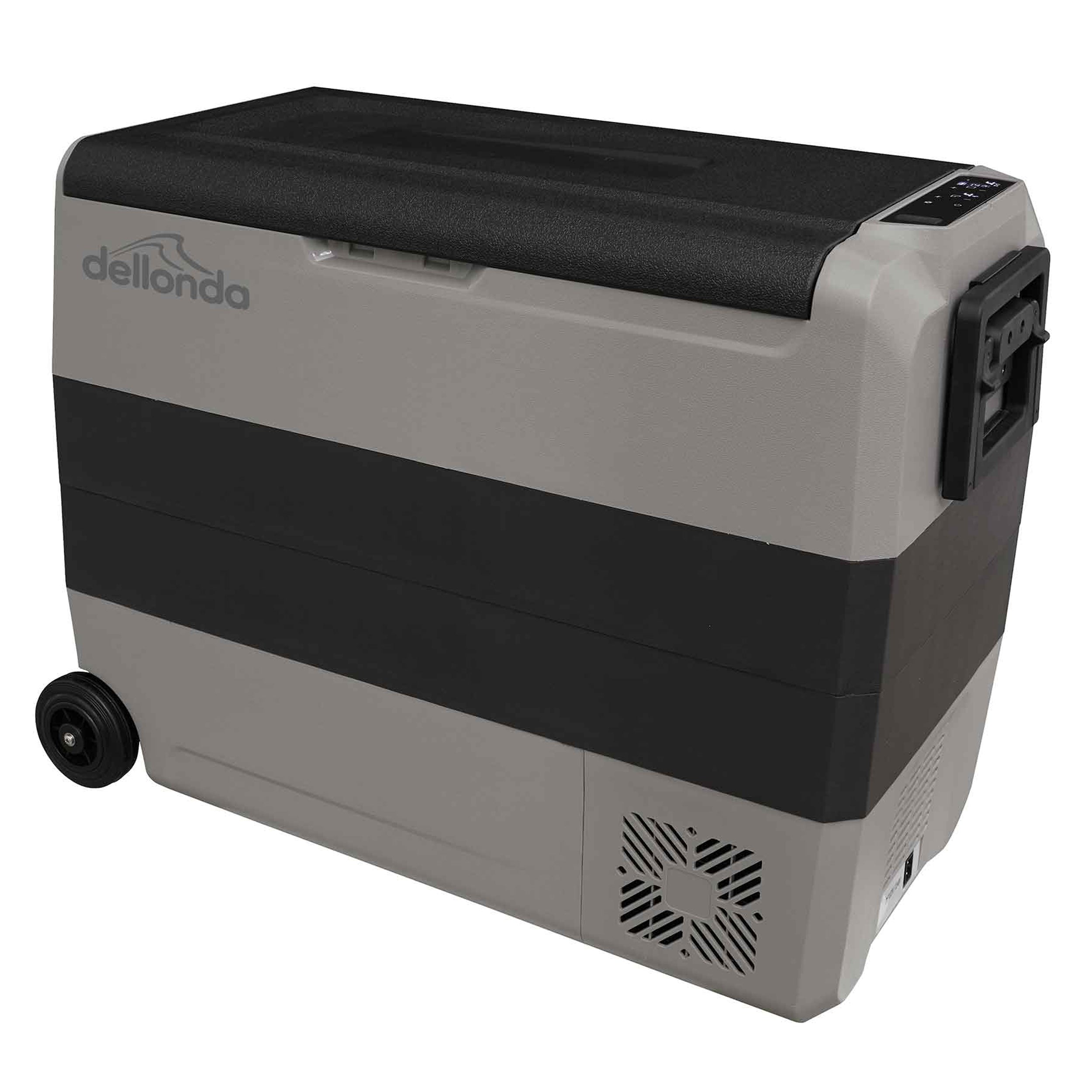 60L Portable Car Fridge Freezer - 12V/24V Dual Zone Compressor Cooler for Road Trips, Camping & Outdoor Adventures | DL15 Model
