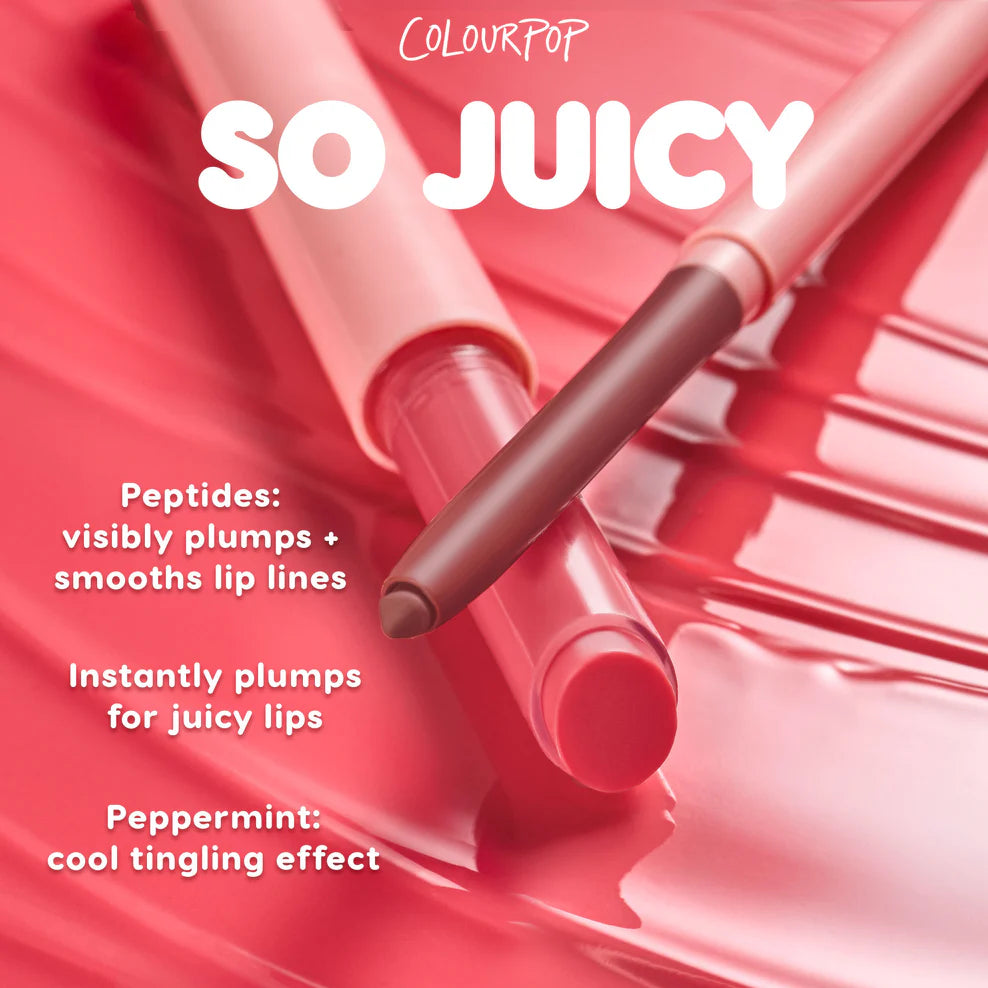 ColourPop So Juicy Plumping Lip Gloss with Peptides - Hydrating & Volumizing Lip Balm for Smooth, Full Lips | Perfect for Daily Wear, Night Out & Makeup Looks