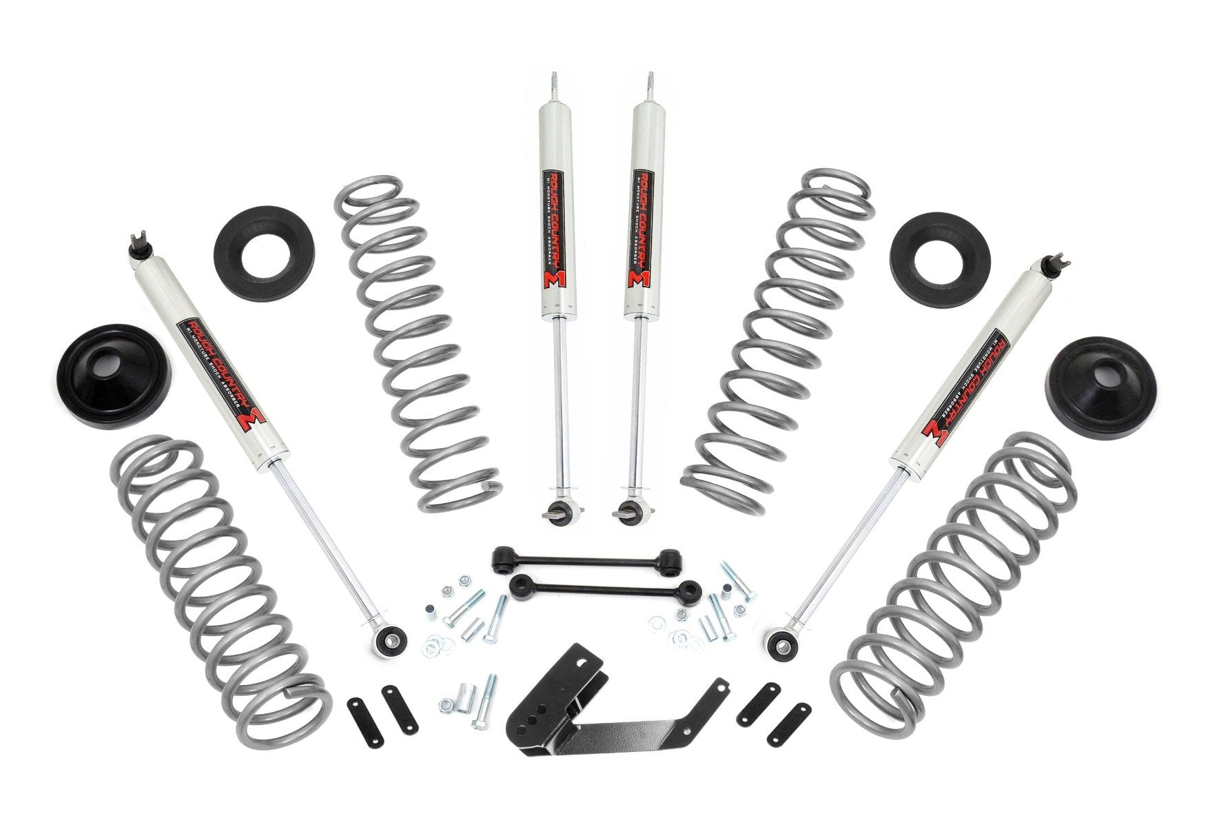 3.25 Inch Lift Kit for Jeep Wrangler Unlimited 2WD/4WD (2007-2018) - Heavy Duty Suspension System M1 66940 | Off-Road Adventure & Trail Riding Upgrade