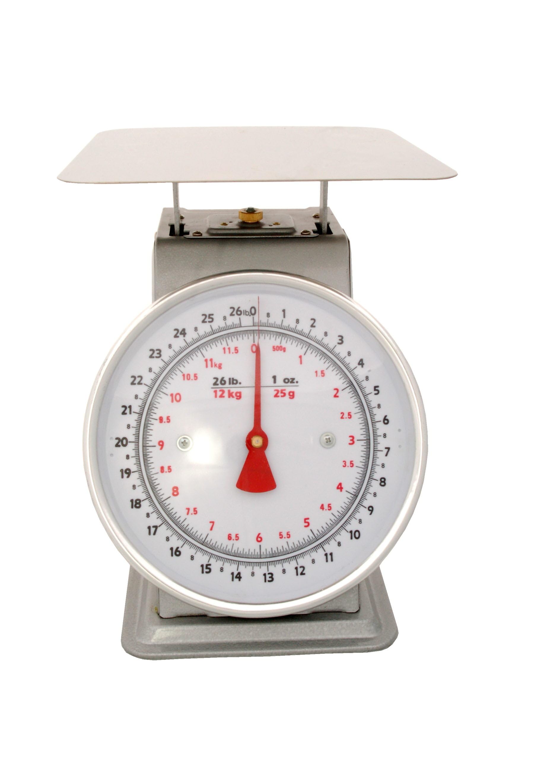 Zenport Accuzen AZD25 Mechanical Dial Scale - 25 lb Capacity, Precision Weighing for Shipping, Cooking & DIY Projects | Durable Platform Scale for Home, Kitchen & Workshop Use