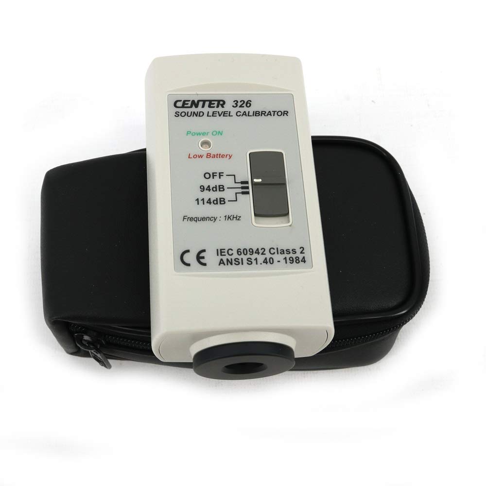 CENTER-326 Professional Sound Level Meter - Accurate Noise Measurement Device for Home, Office & Industrial Use | Easy-to-Use Decibel Calibrator for Workplace Safety, Audio Testing & Environmental Monitoring