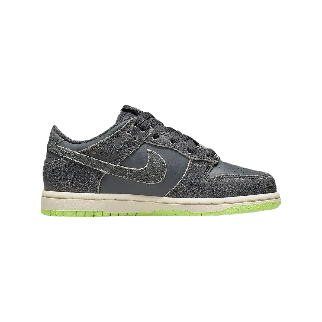 Nike Dunk Low Retro Premium Halloween 2022 Iron Grey Phantom Ghost Green Sneakers - Limited Edition Basketball Shoes for Men & Women - Perfect for Halloween Costumes, Streetwear Fashion, and Sneaker Collectors