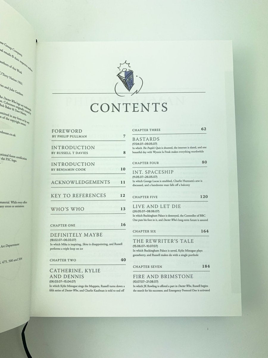 Doctor Who: The Writer's Tale - SIGNED Limited Edition by Russell T. Davies | Behind-the-Scenes TV Script Writing | Perfect for Whovians & Sci-Fi Collectors