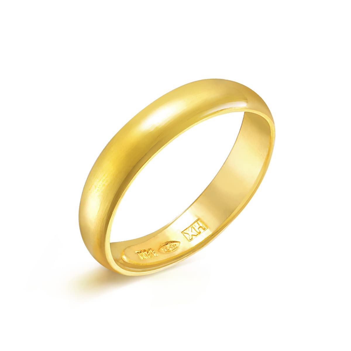 24K Solid Gold Adjustable Ring for Men - 999.9 Pure Gold Weight-Based Price | Perfect for Weddings, Anniversaries & Special Occasions