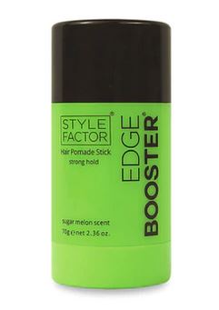 Edge Booster Pomade Stick 1.76oz - Strong Hold Hair Styling Wax for Men - Perfect for Slick Back, Pompadour & Undercut Hairstyles - All-Day Shine & Control