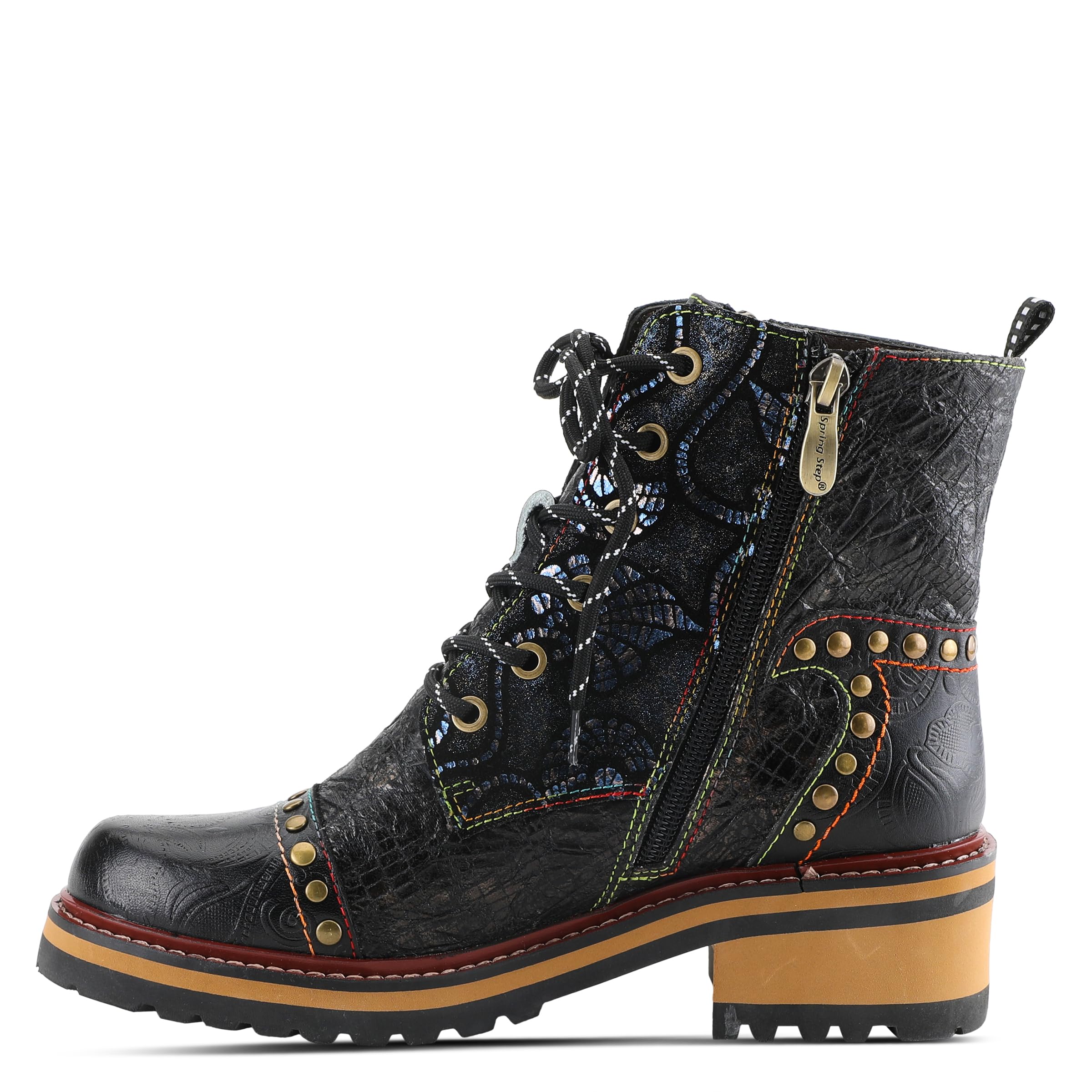 Spring Step L'Artiste Women's Rugup Bootie - Comfortable Ankle Boots for Women, Waterproof Winter Shoes with Non-Slip Sole | Perfect for Outdoor Hiking, Casual Walking & Cold Weather Fashion