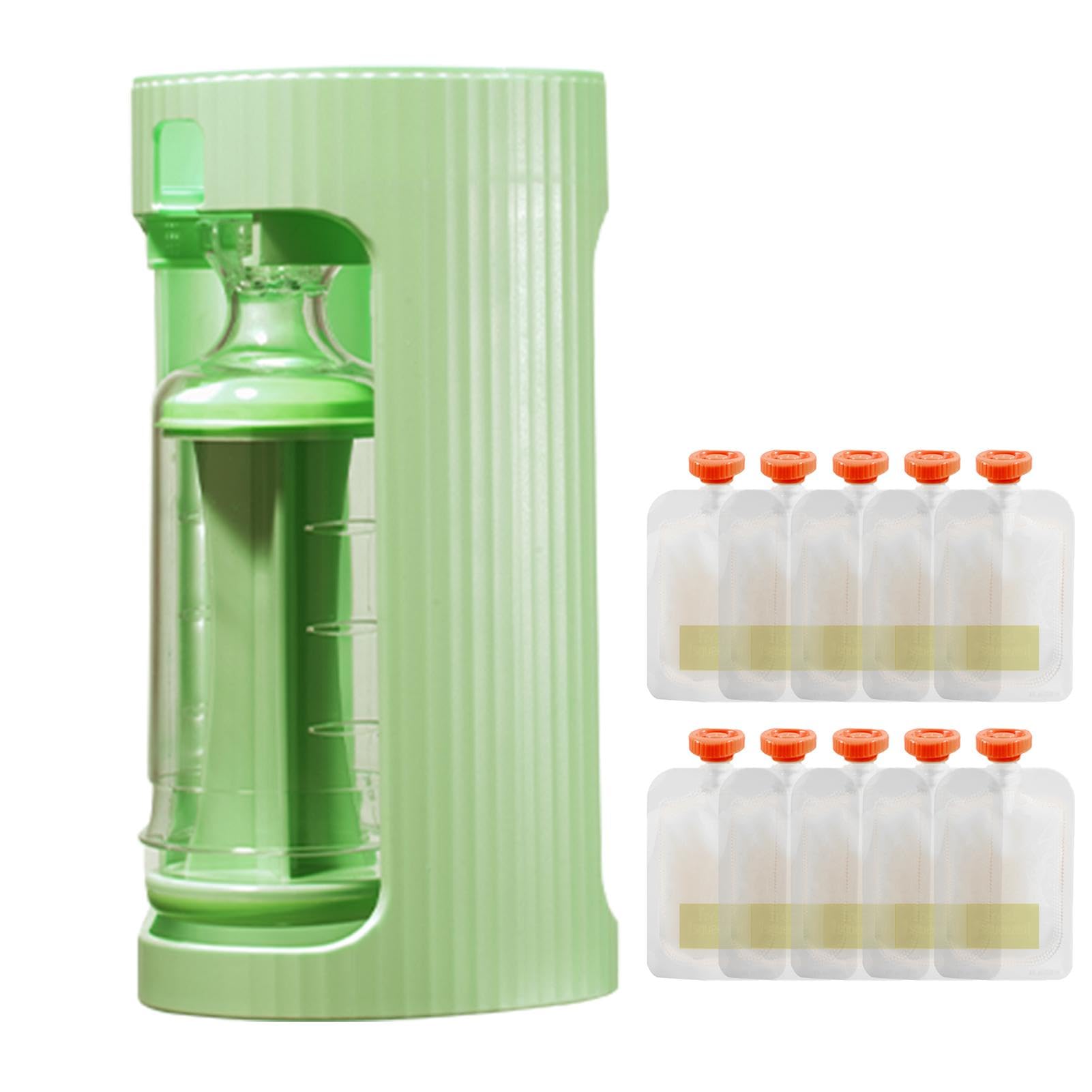 Refillable Food Pouch Holder - Portable Puree Squeezer for Kids | Easy Mealtime & Travel Snacks