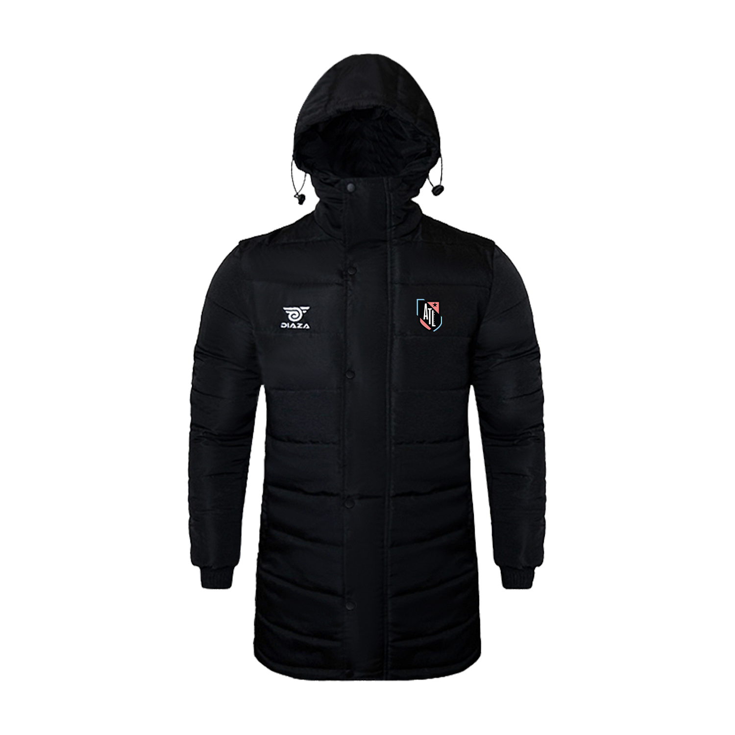 ATHLETIC UNITED COMPLEX HOME WINTER JACKET WITH HOOD - Warm Fleece-Lined Coat for Men & Women | Perfect for Outdoor Activities, Snow Sports & Casual Winter Wear