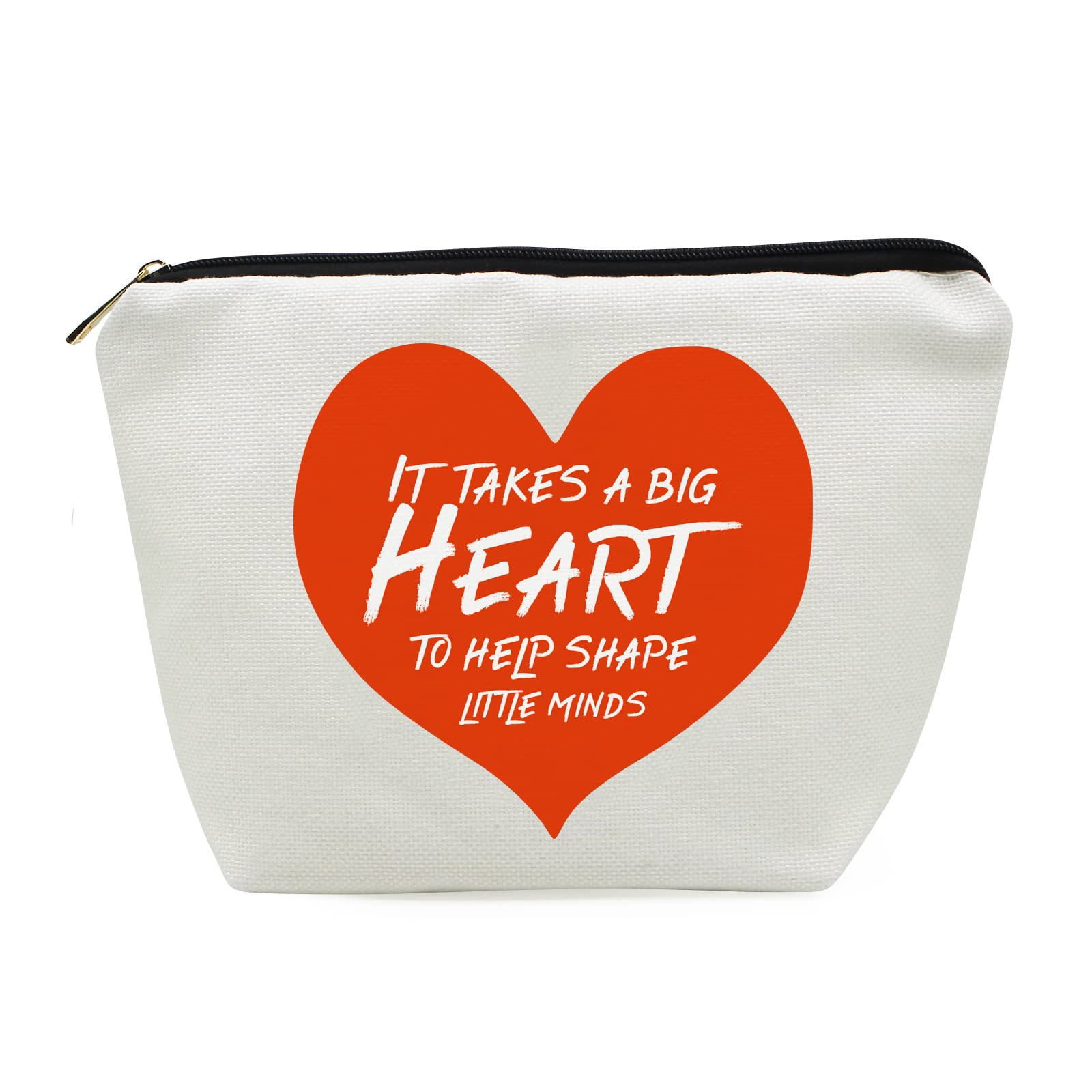 Best Teacher Appreciation Gift - Elegant Makeup Pouch & Cosmetic Bag for Women | Perfect Graduation Gift for Teachers | Ideal for Classroom, Travel & Daily Use