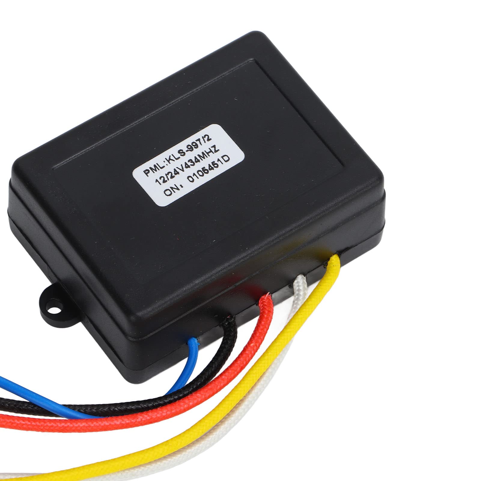 KIMISS 12V 24V Wireless Winch Remote Control Kit - Universal Truck ATV SUV Winch Switch Receiver - Perfect for Off-Road Recovery, Towing & Heavy Duty Applications