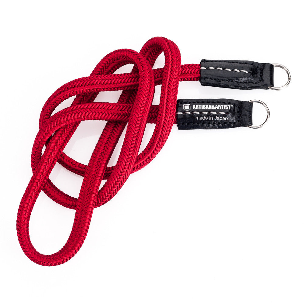 Artisan & Artist ACAM 310 Premium Silk Neck Strap for Cameras - Comfortable & Durable Red Camera Strap for DSLR & Mirrorless Cameras - Perfect for Travel, Photography & Everyday Use