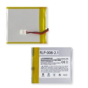 Universal Remote Battery MX3000 Li-Polymer 2100mAh - Long-Lasting Replacement for Smart TVs, Streaming Devices & Home Theater Systems
