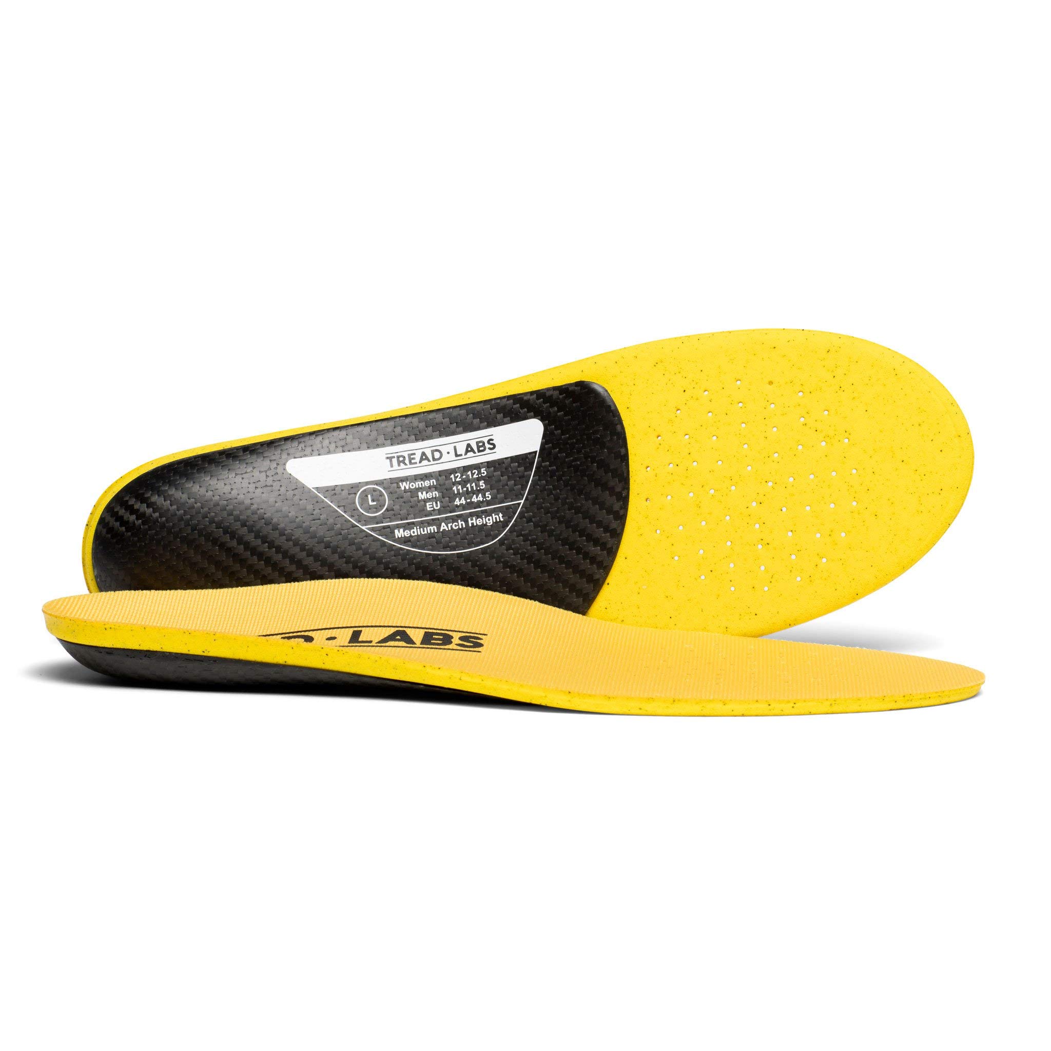 Dash Carbon Fiber Performance Insoles – Ultra Firm Orthotic Arch Support for Soccer Cleats, Cycling & Running Shoes – Enhance Comfort & Stability for Sports & Active Lifestyles