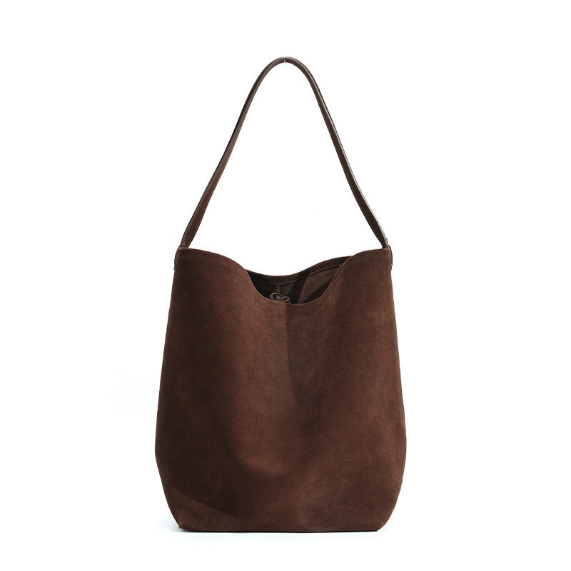 Premium Genuine Leather Shoulder Bag for Women - Stylish Soft Leather Tote with Large Capacity - Perfect for Work, Travel & Everyday Use