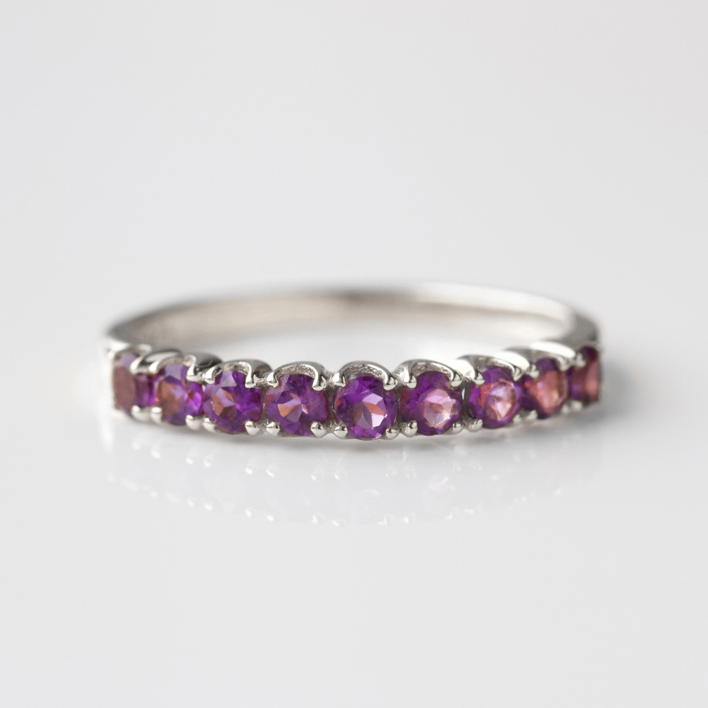 Personalized Birthstone Ring - Custom Name & Date Engraving - Perfect for Anniversaries, Birthdays & Gifts
