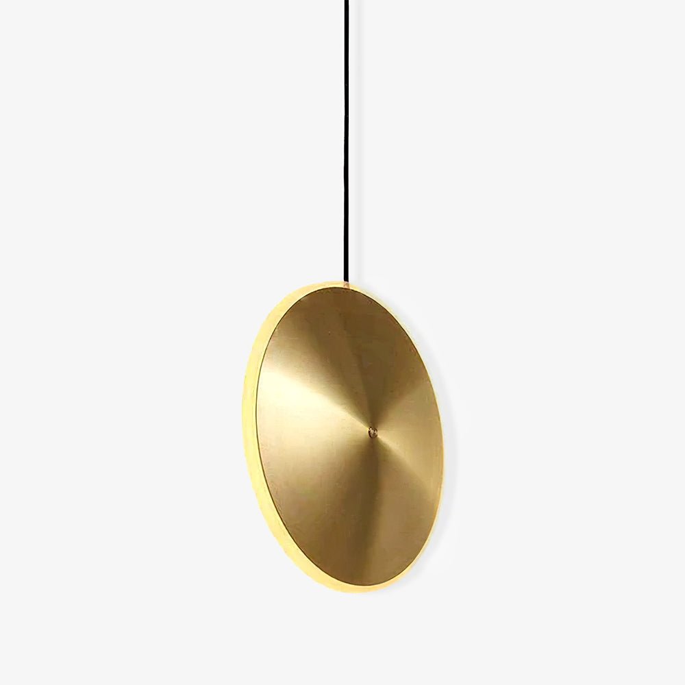 Chrona Modern Glass Dish Pendant Light - Elegant Ceiling Lighting for Dining Room, Kitchen, or Bedroom Decor