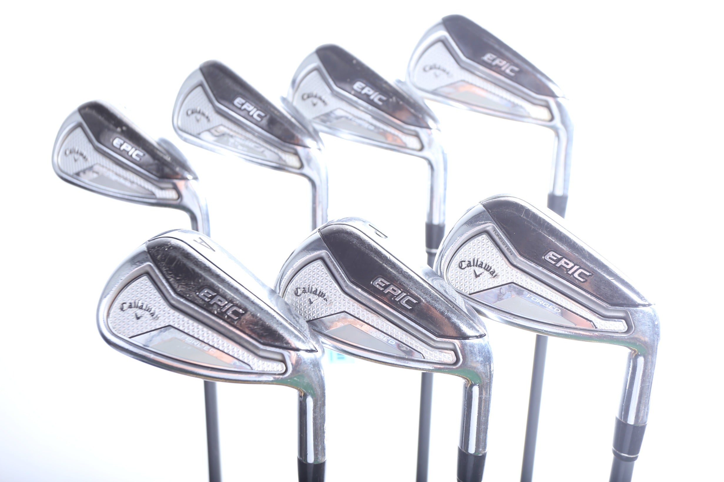 Used Callaway Epic Forged Iron Set - Right Handed 5-AW Regular Flex Golf Clubs for Men | Premium Forged Irons for Improved Accuracy & Distance | Perfect for Golf Course Play & Driving Range Practice