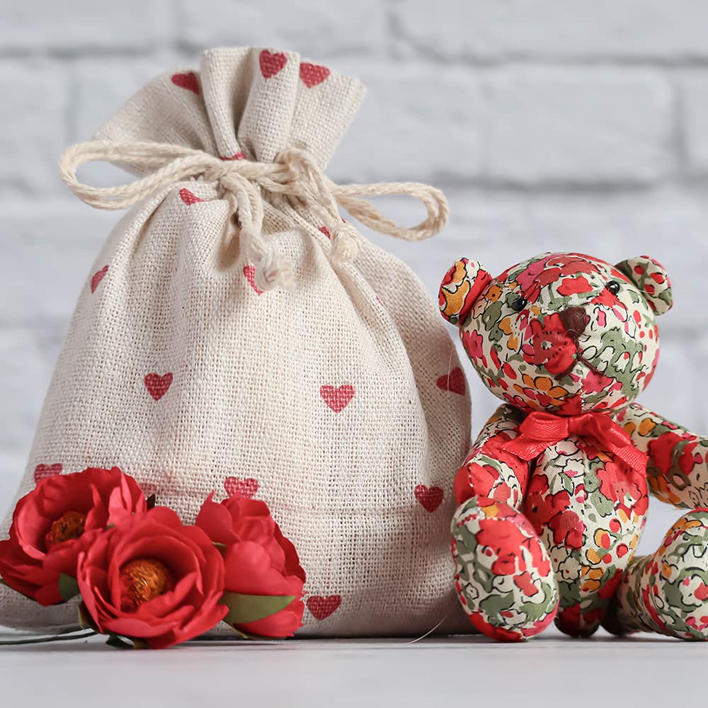 25-Pack 10x12 Inch Drawstring Muslin Bags - Natural Cotton Pouch Sachets for Gifts, Toiletries, Jewelry & Travel Essentials | Eco-Friendly Wedding Favors, Party Treats & Organizer Bags