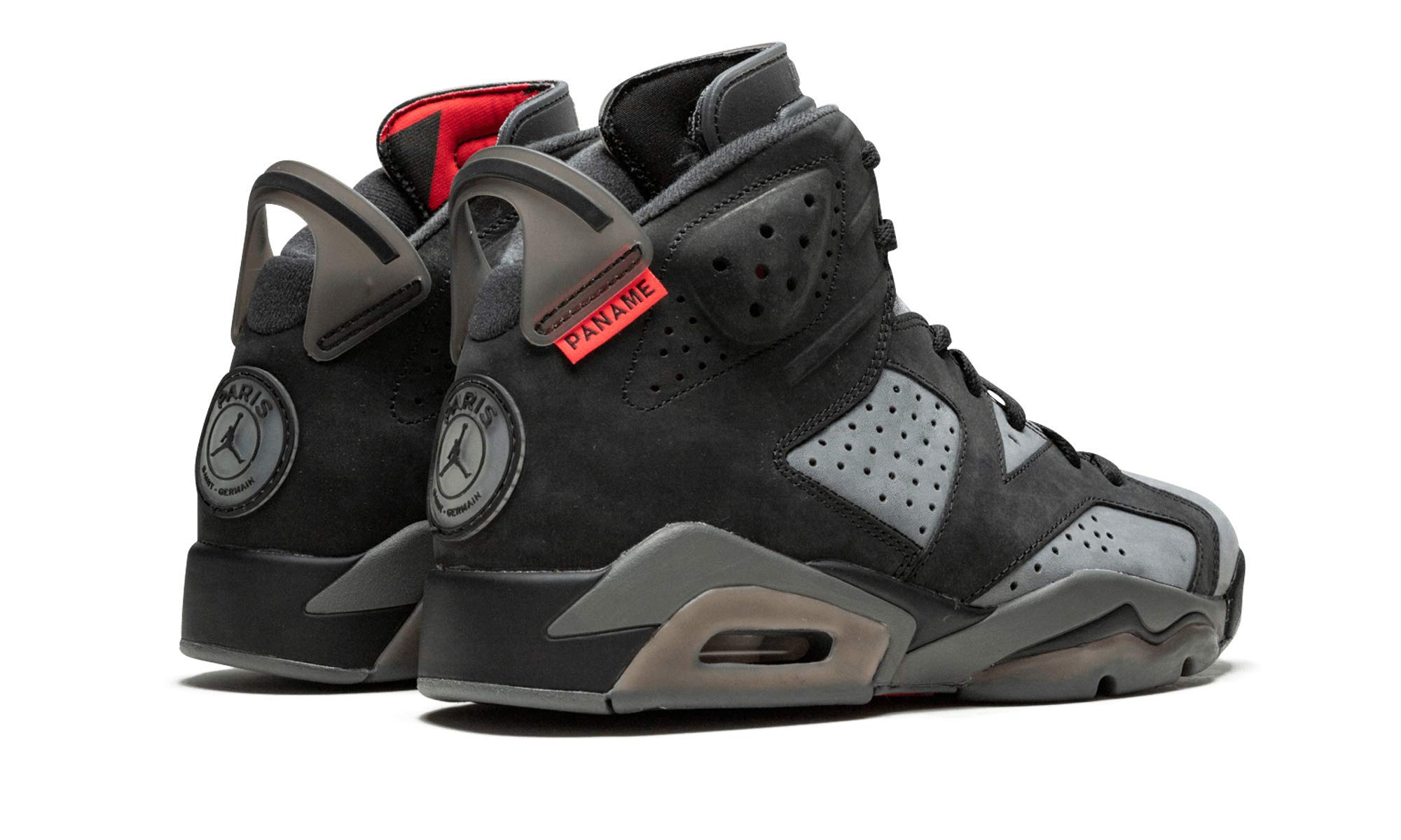 Jordan Air 6 Retro Basketball Shoes - Iron Grey/Infrared 23-Black 11 - Men's High-Top Sneakers for Streetwear & Court Performance