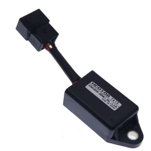 Yanmar 4TNV94 Engine Glow Plug Timer Relay 128300-77920 HC0108 - Replacement Part for Diesel Engines, Heavy Equipment & Marine Applications
