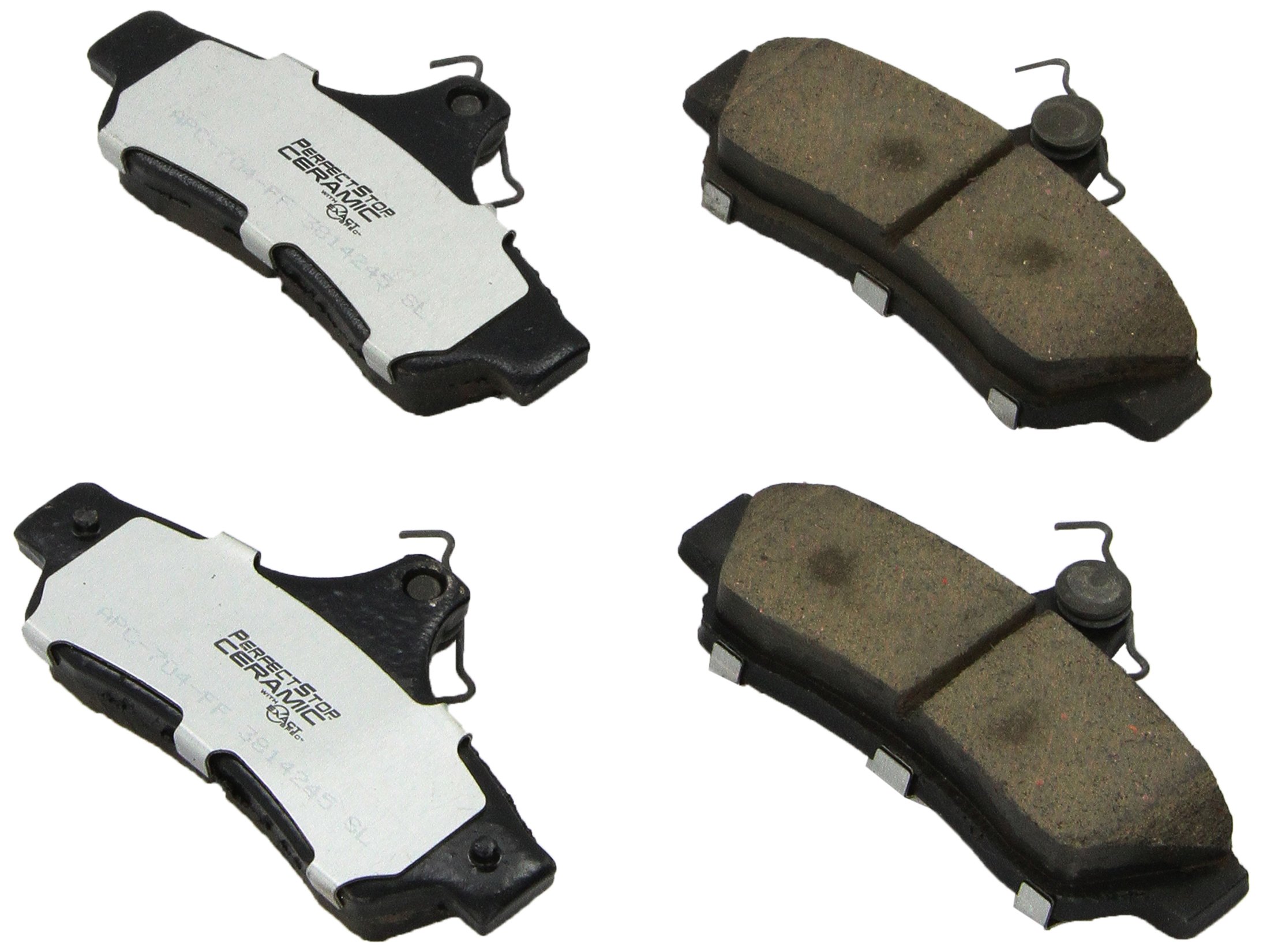 Wagner Stop PC1048A Disc Brake Pad Set - High-Performance Brake Pads for Cars, Trucks & SUVs - Perfect for Smooth Stopping & Safe Driving in All Weather Conditions