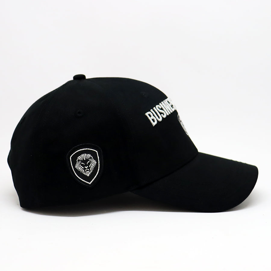 Business is War Silver and Black Snapback Hat - Stylish Unisex Baseball Cap for Men & Women - Perfect for Streetwear, Hip Hop Fashion, and Casual Outfits