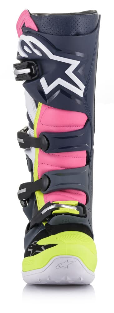 Alpinestars Tech 7 Men's Motocross Boots - Durable Off-Road Motorcycle Riding Boots for MX, Enduro & Trail Riding - Protective Gear for Dirt Bikes & ATV Adventures