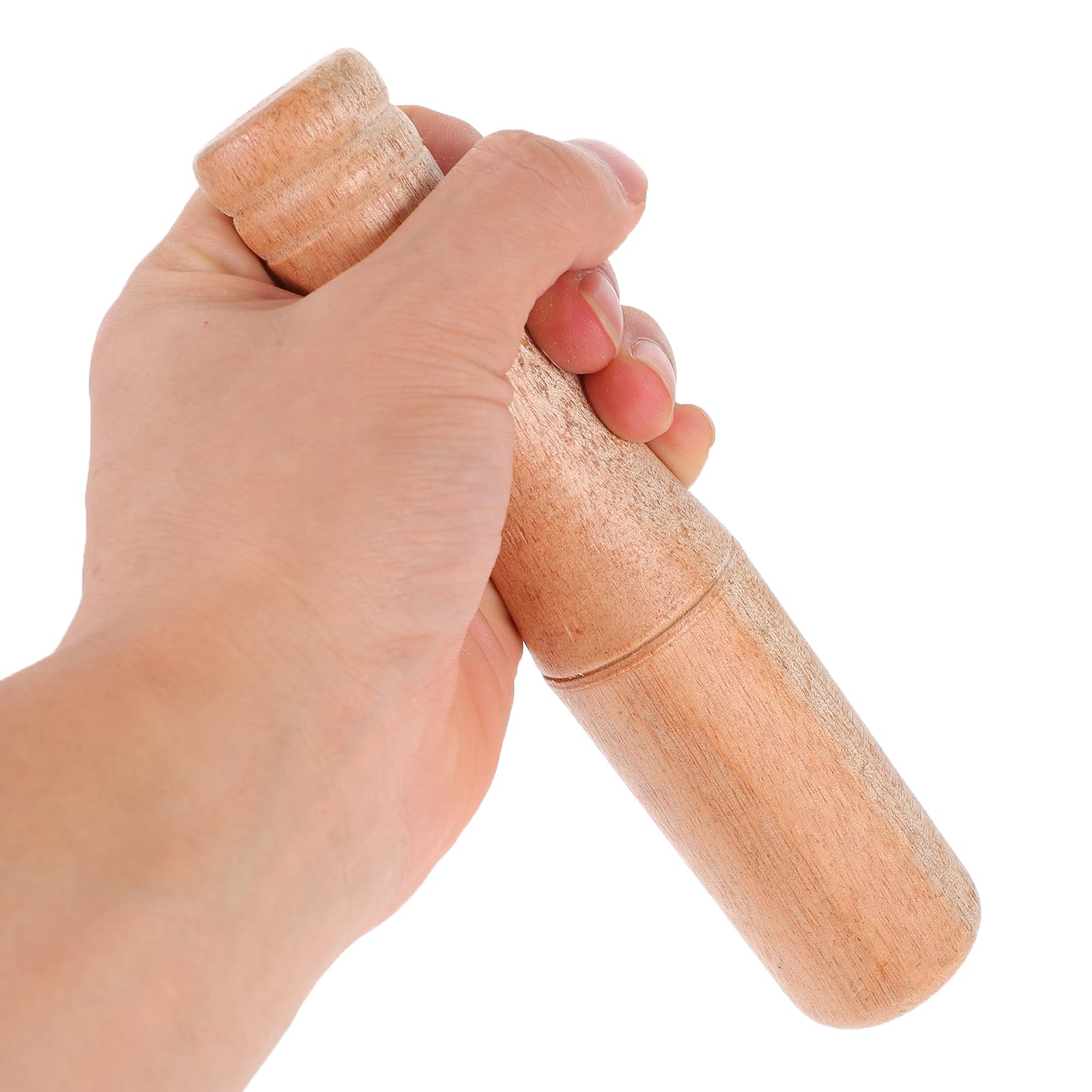 UPKOCH 6.8 Inch Wooden Cocktail Muddler - Premium Garlic Press & Spice Grinder Tool - Kitchen Barware for Ice Crushing, Fruit Mashing - Perfect for Mojitos, Old Fashioned & Home Cooking